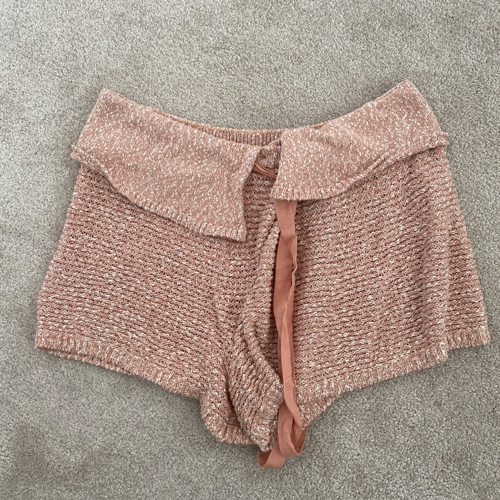 Free People Beach L Knit Shorts